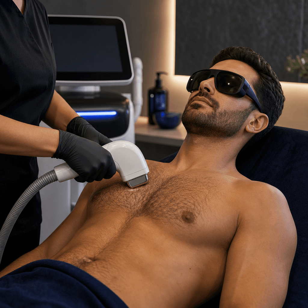 Diode Lazer Epilasyon Nedir? Erkekler İçin Neden Tercih Ediliyor?